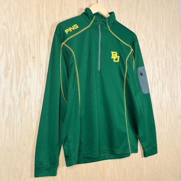 Baylor University Quarter Zip Pullover - Picture 4 of 10